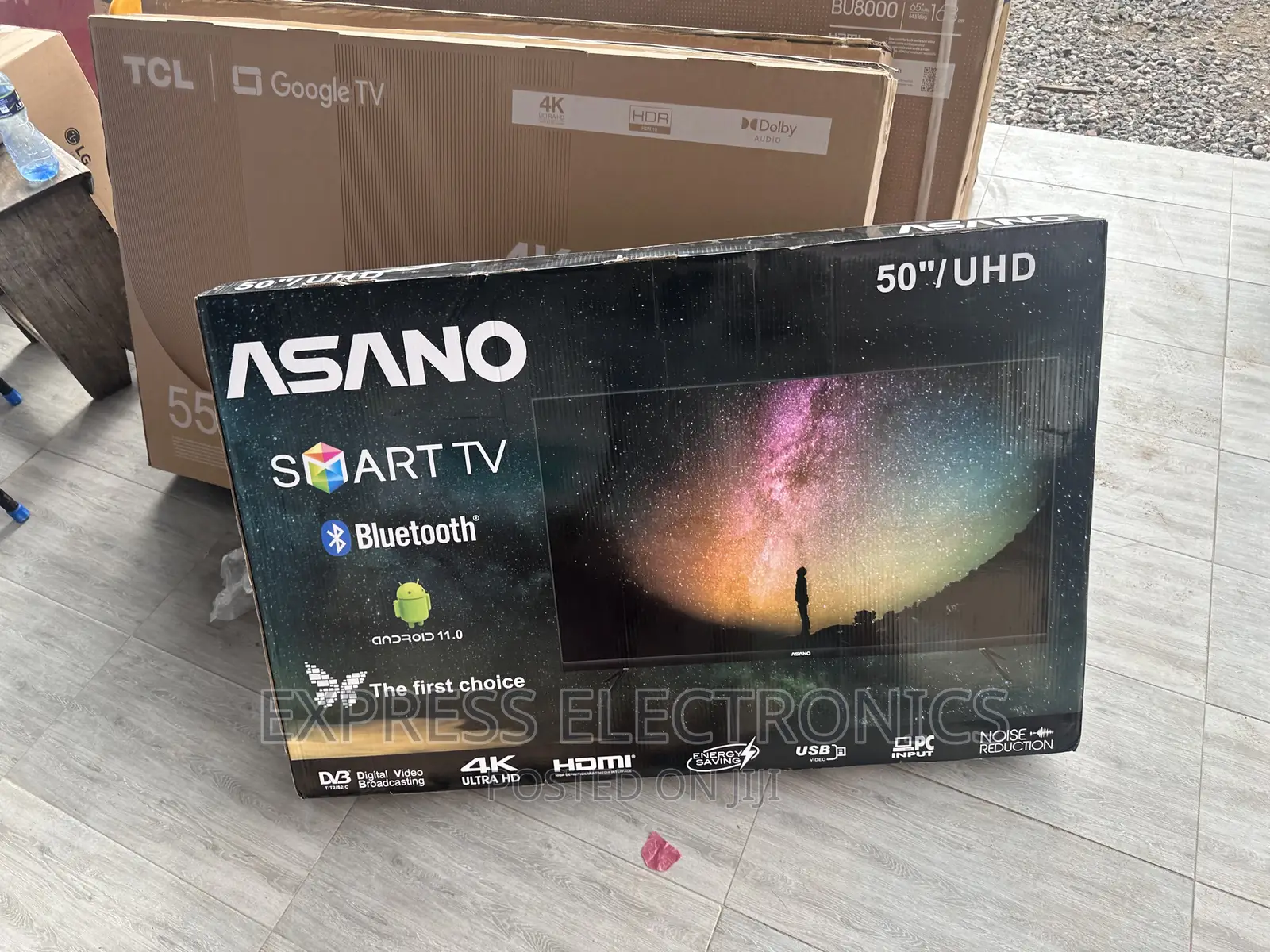 Crystal Clear Entertainment Uhd Smart Asano 50”