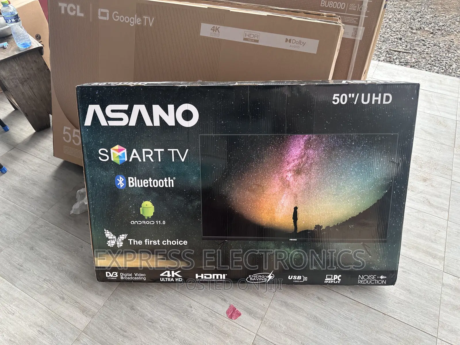 Crystal Clear Entertainment Uhd Smart Asano 50”