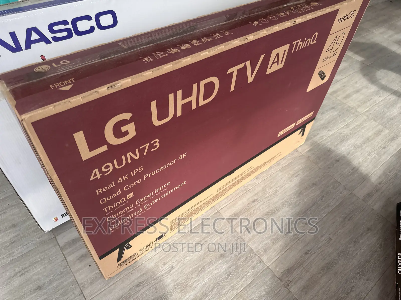 Cinematic Vision UHD 49”Un734 UHD Smart Lg Glossy