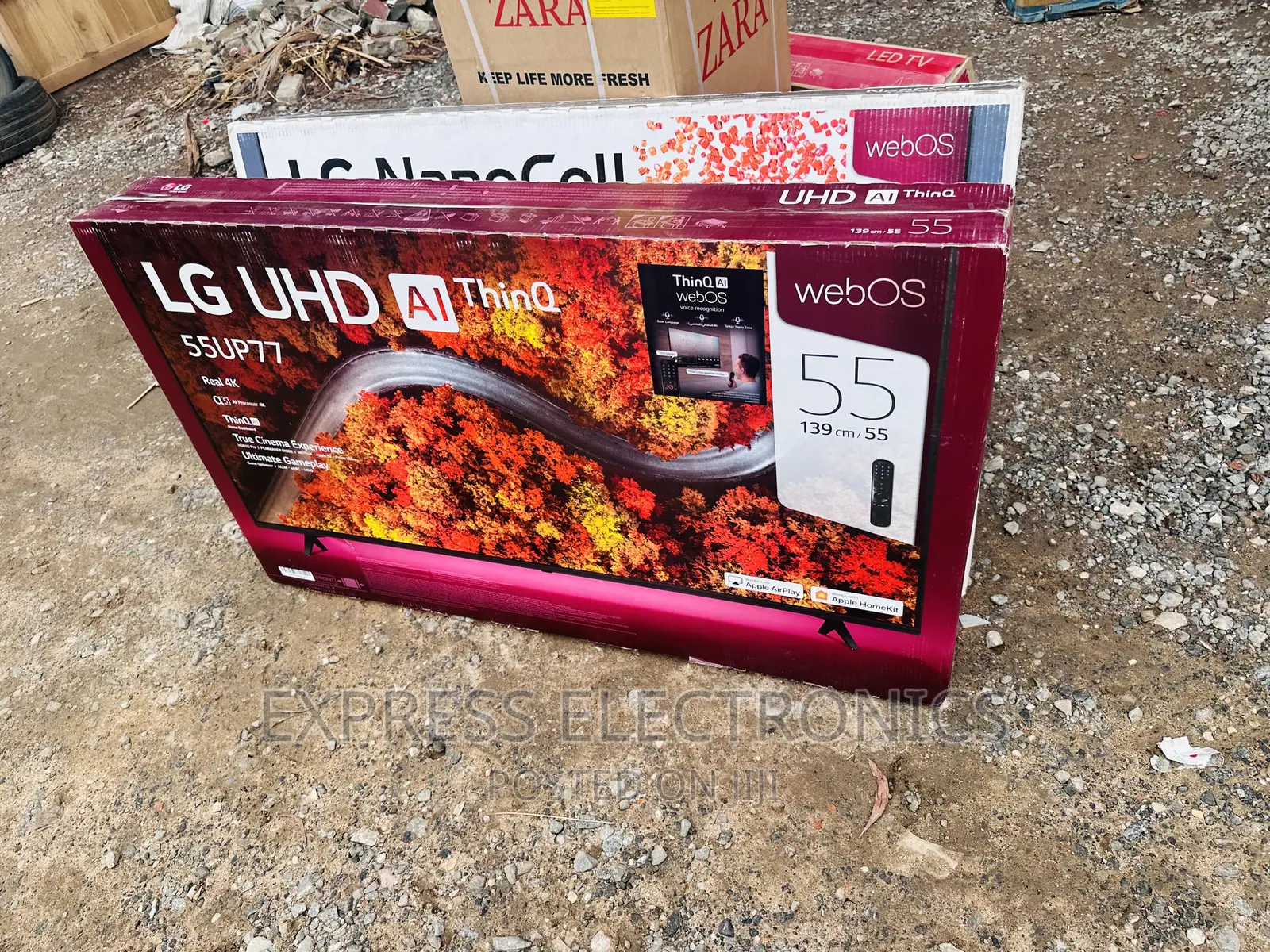 Cinematic Vision UHD Smart Glossy 55”Up77 Tv LED