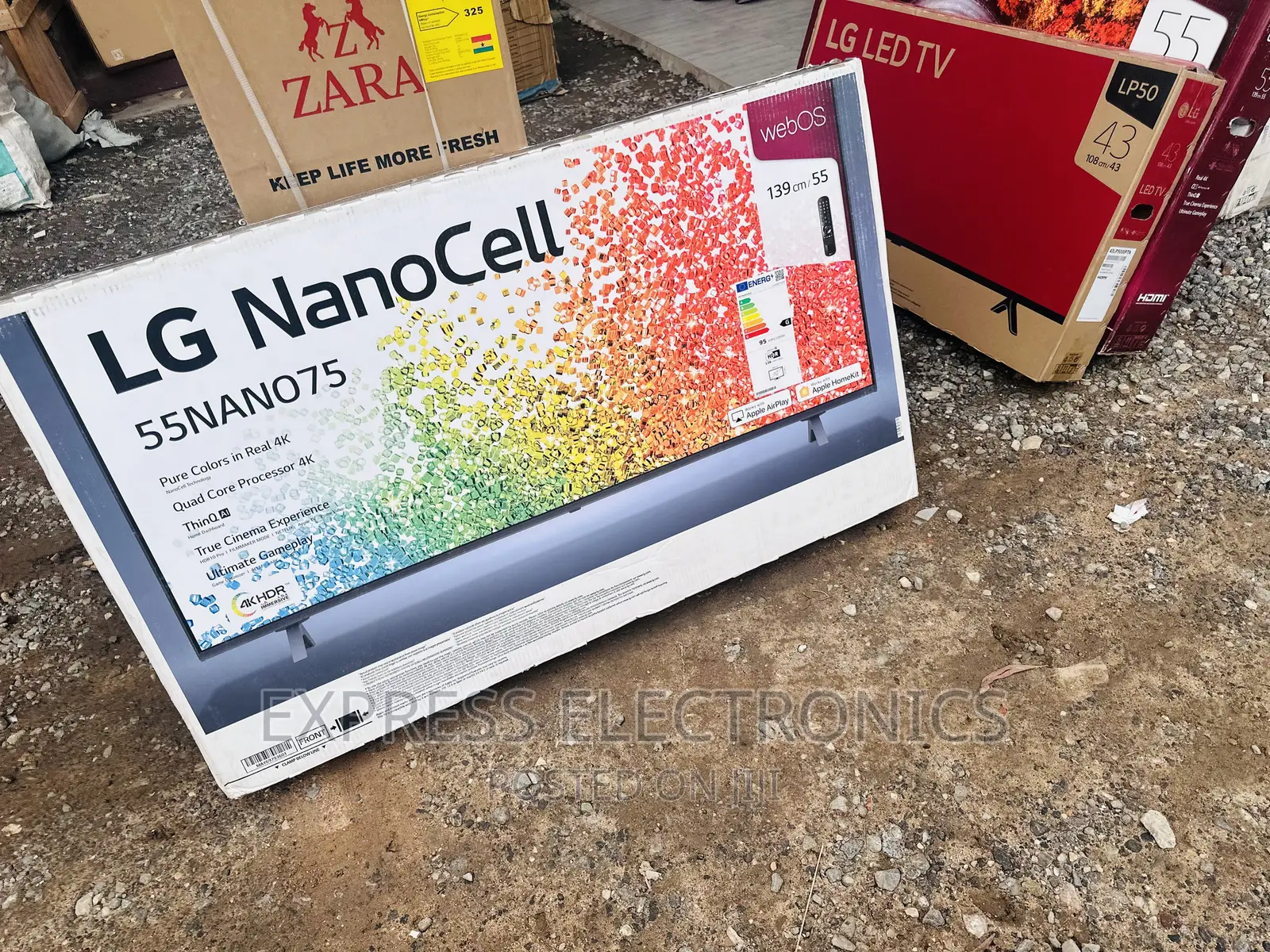 Real Nano75 UHD Smart 55”Nano756 LG