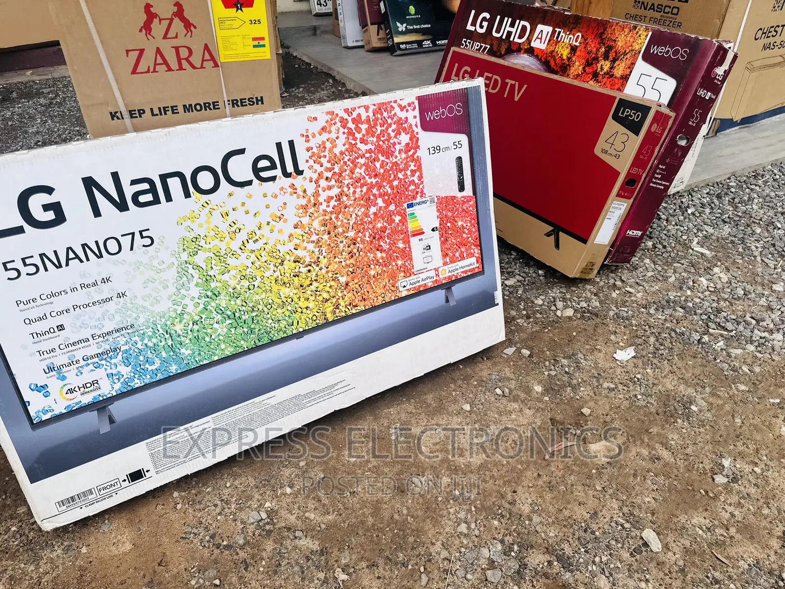Real Nano75 UHD Smart 55”Nano756 LG
