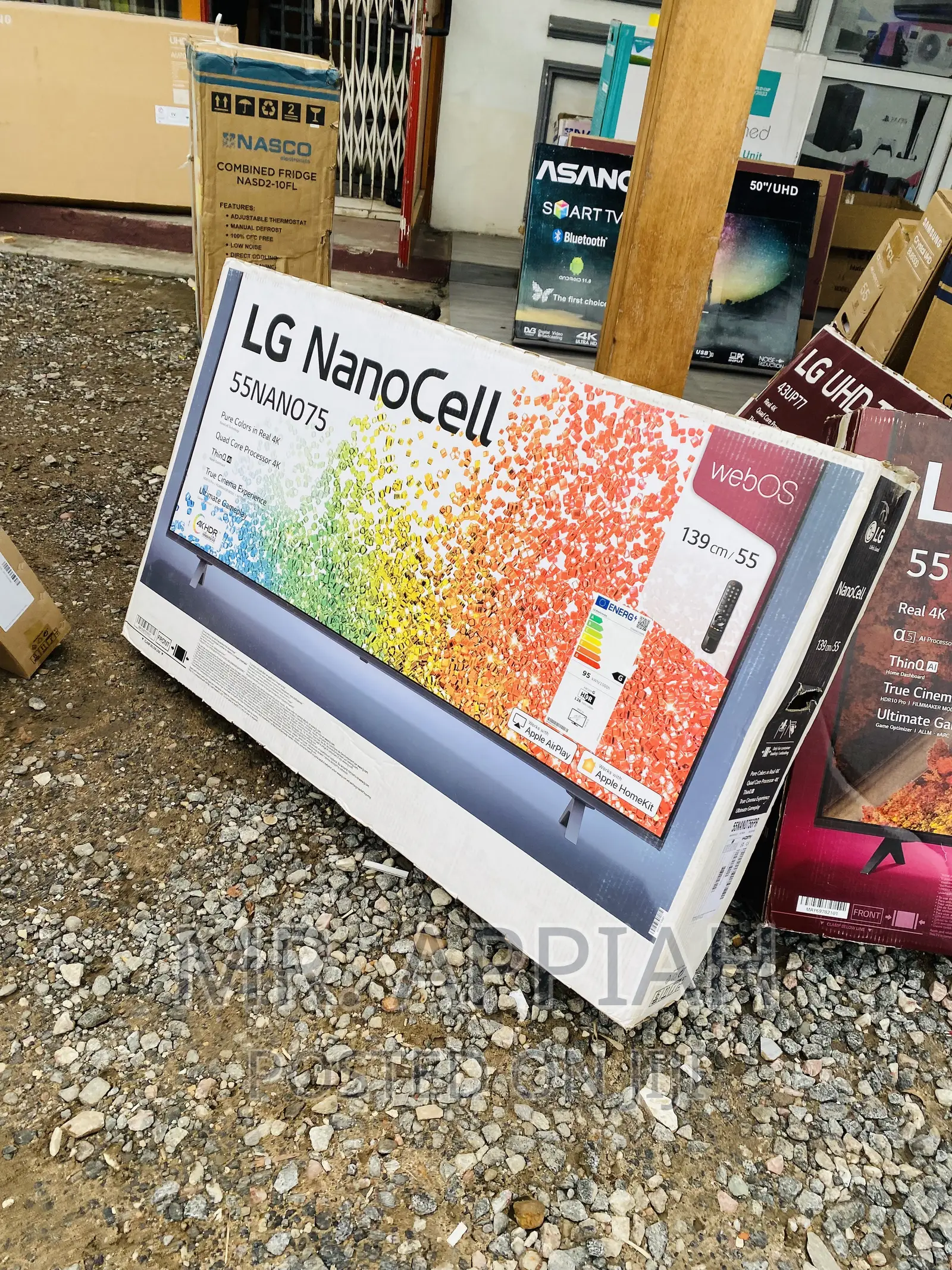 Shop Authentic LG 55NAN0756 Nanocell Smart Tv(55 Inch)Black