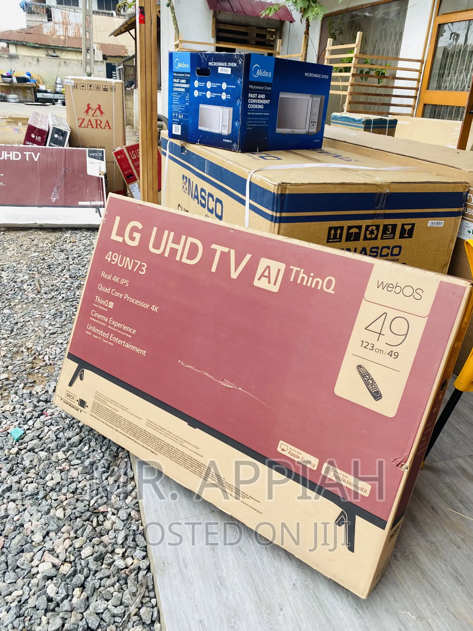 Shop Reliable LG 49 Inch 49UN7340 Uhd LED Tv(Black).