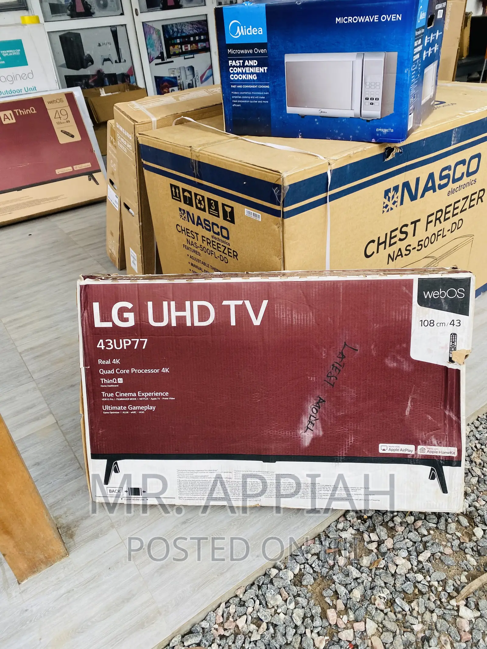 Shop High Quality LG 43 Inch Uhd LED Tv(Black). 43UP7700.