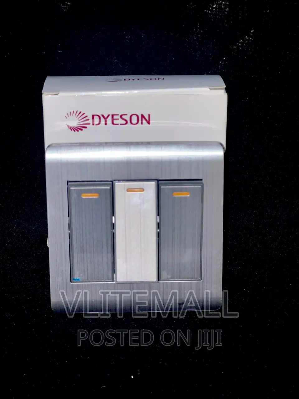 Dyeson 3gang 2way - R3 (Stainless Steel)