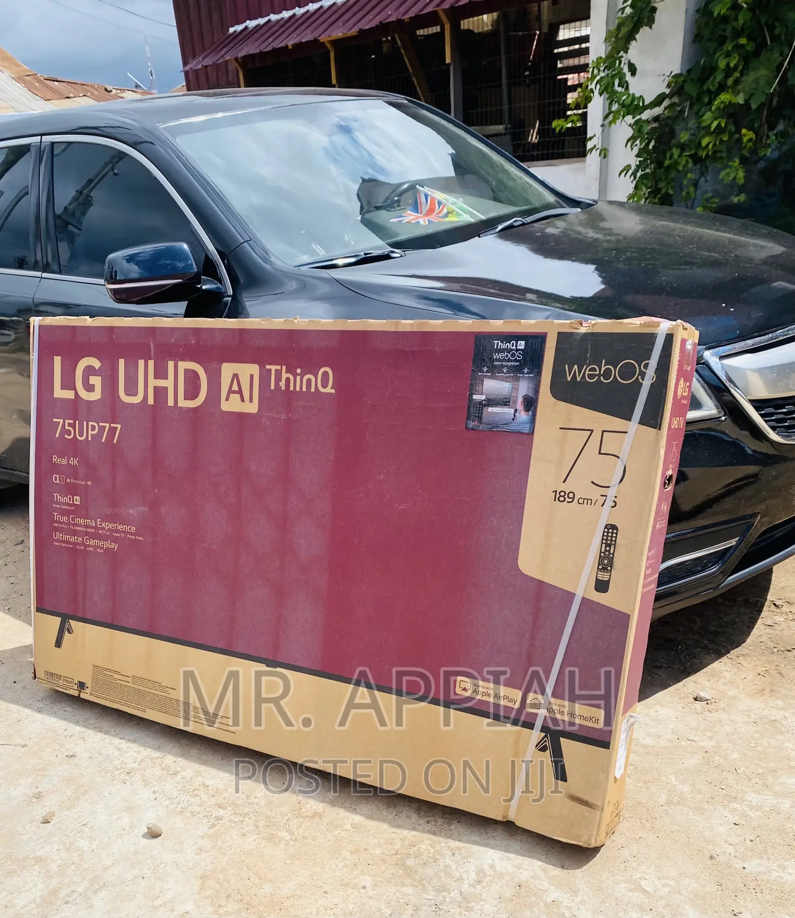 Shop Durable LG 75UP7760 75 Inch LED Tv(Black).