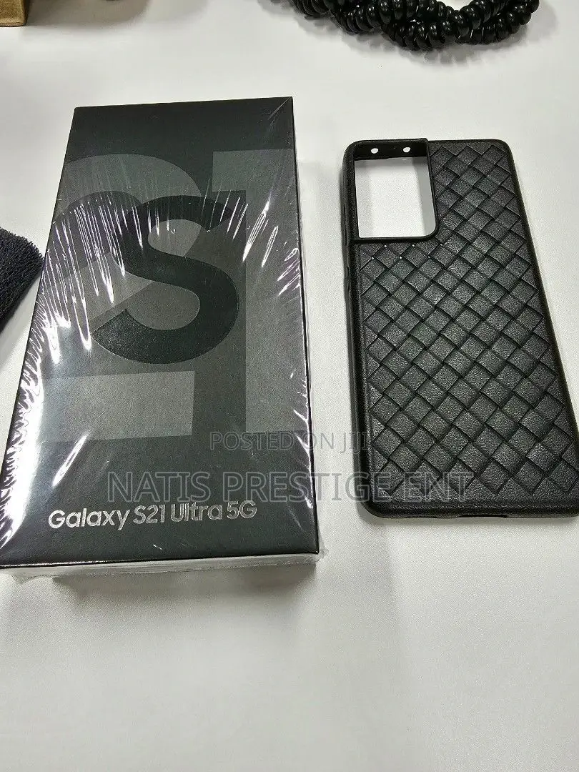 New Samsung Galaxy S21 Ultra 5G 256 GB Black