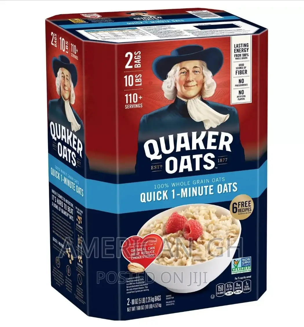 Quaker Oats Old Fashioned (2 Bags) 5lb