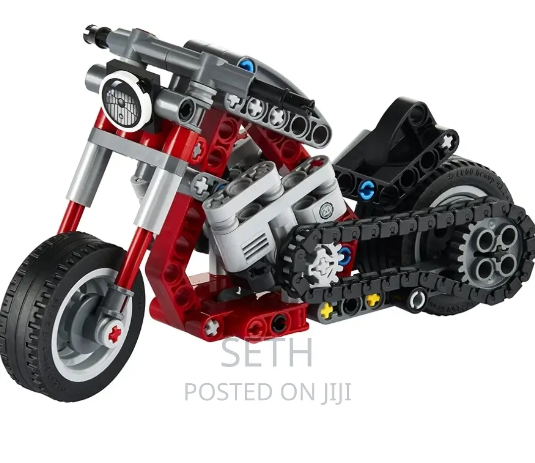 LEGO Technic Motorcycle to Adventure Bike Building Kit 42132