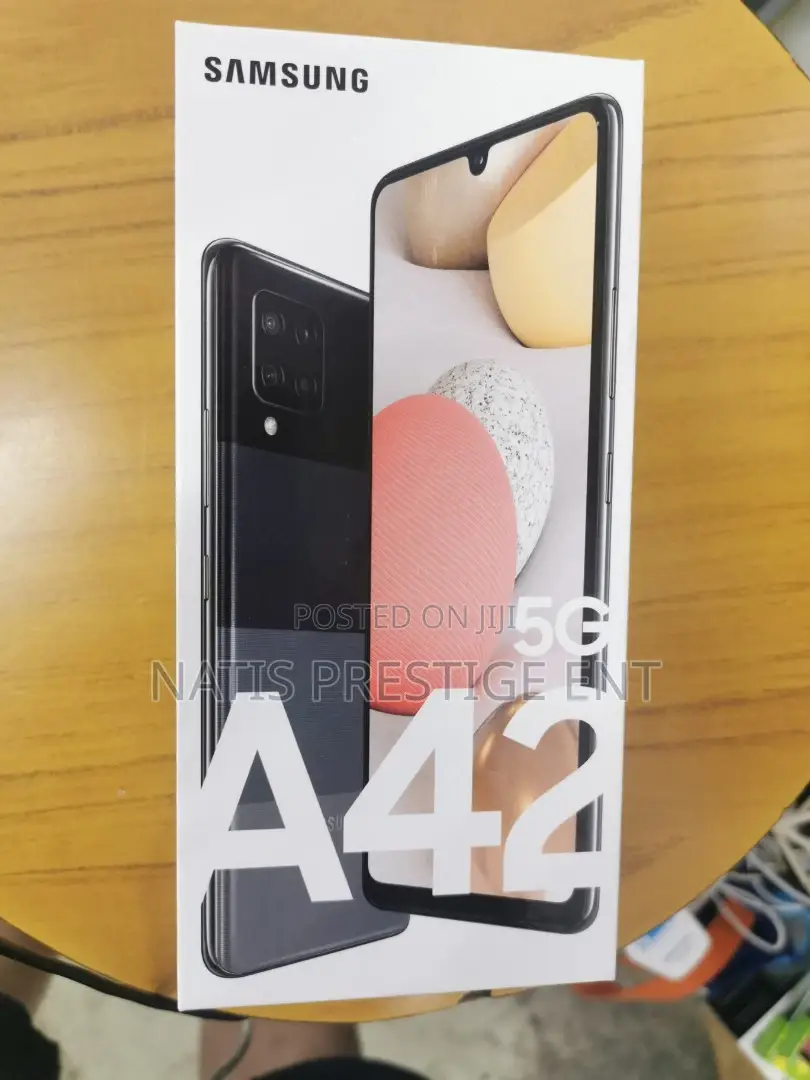 New Samsung Galaxy A42 5G 128 GB Black