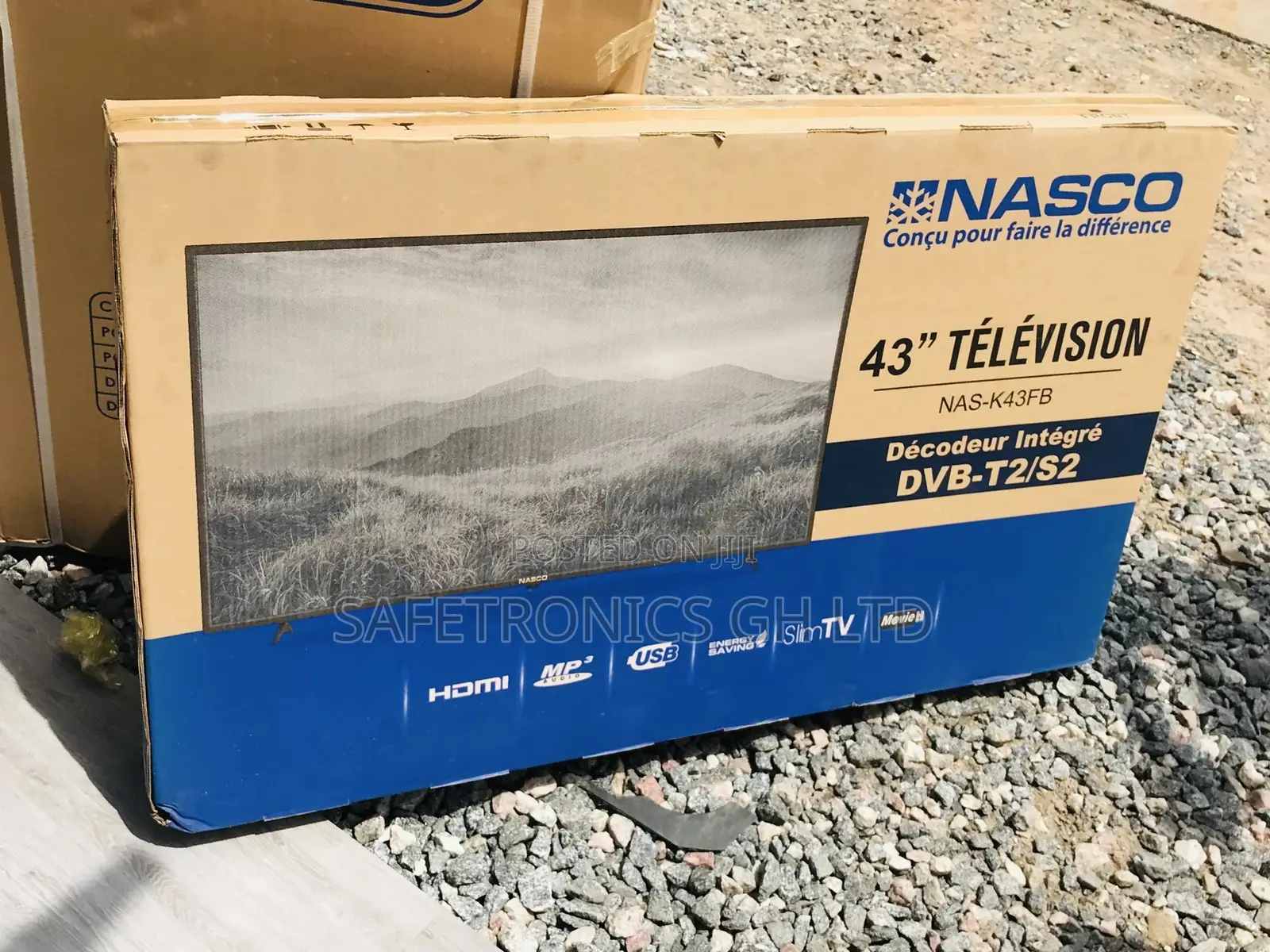 43 Inches Glossy LED Nasco Digital Satellite Tv 