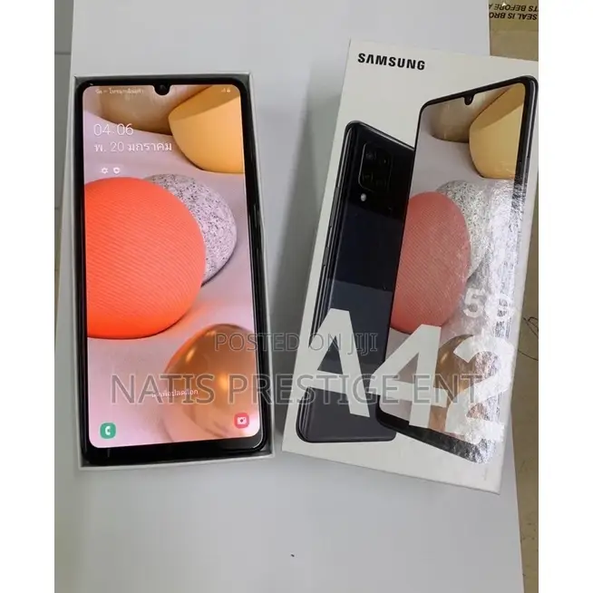 New Samsung Galaxy A42 5G 128 GB Black
