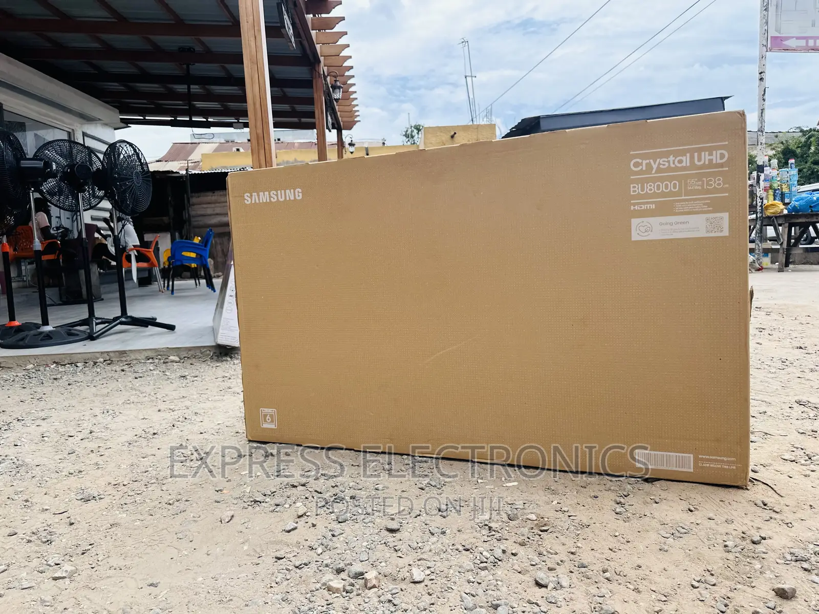 Mega View Samsung UHD Smart 55”Au7000 Tv 