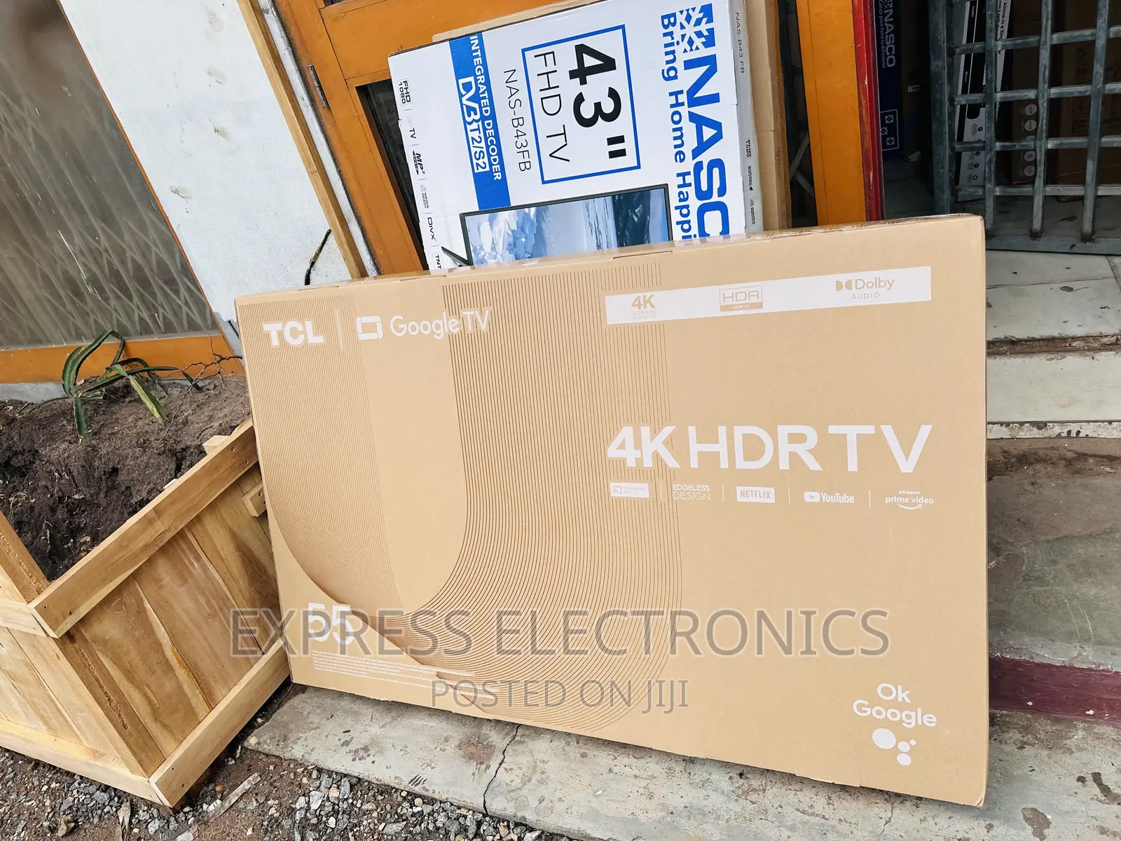 Quality Machine TCL Tv Android Smart UHD Glossy 55”P735