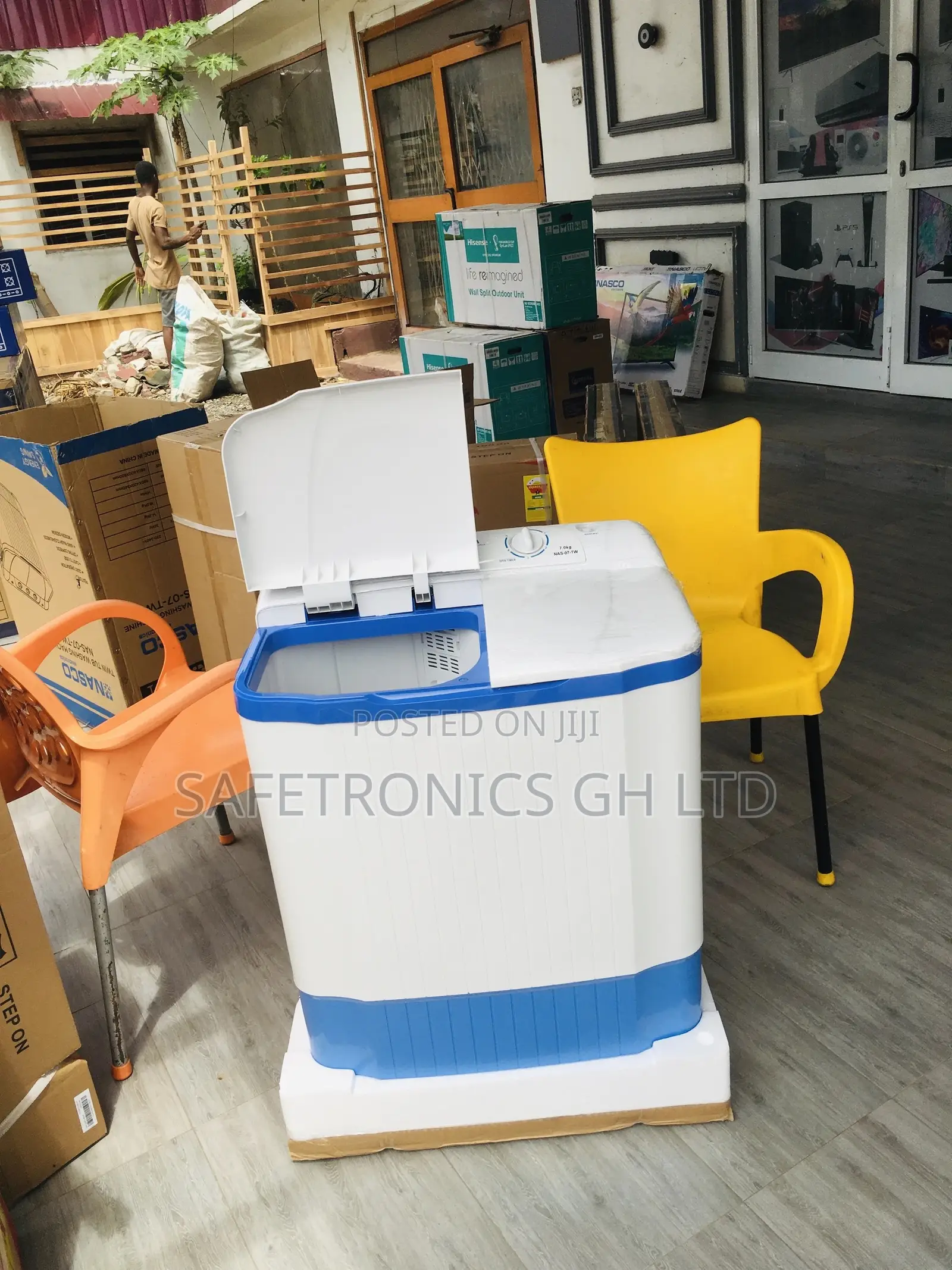 Topload Nasco 7kg Washingmachine Semiautomatic Essential