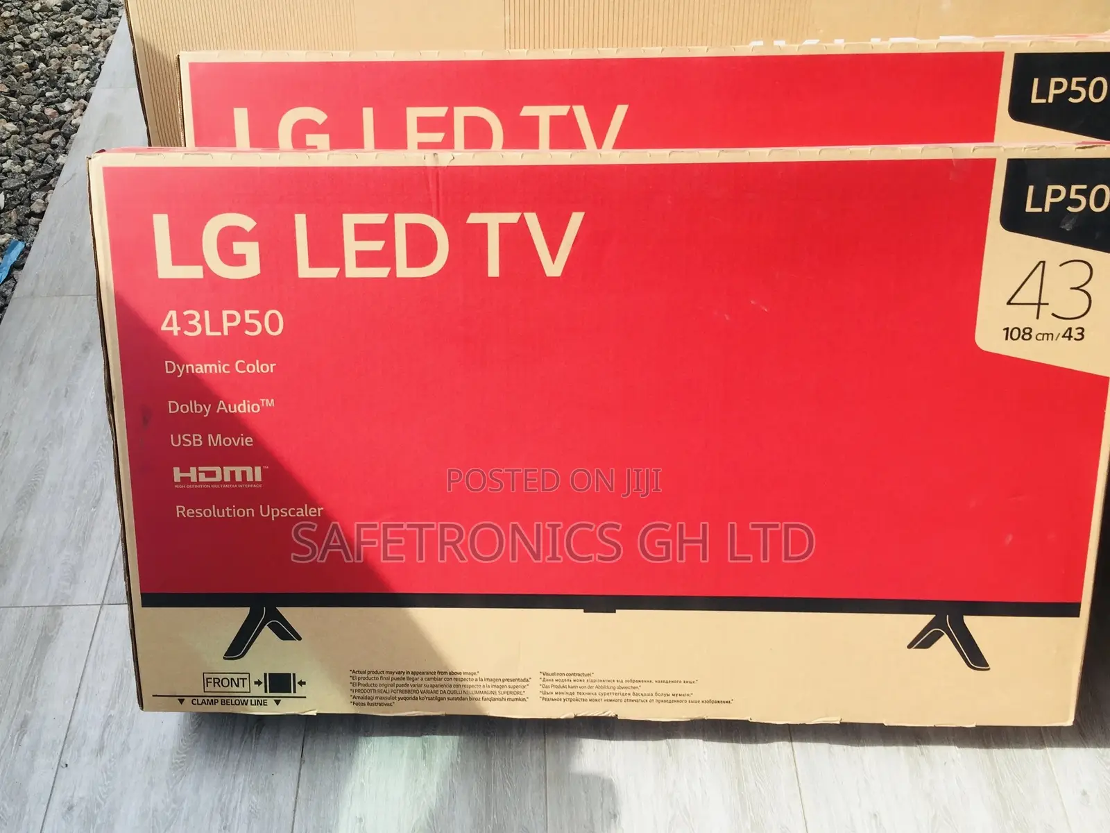 Smart LP50 43 Inches Glossy LED Electric LG TV 