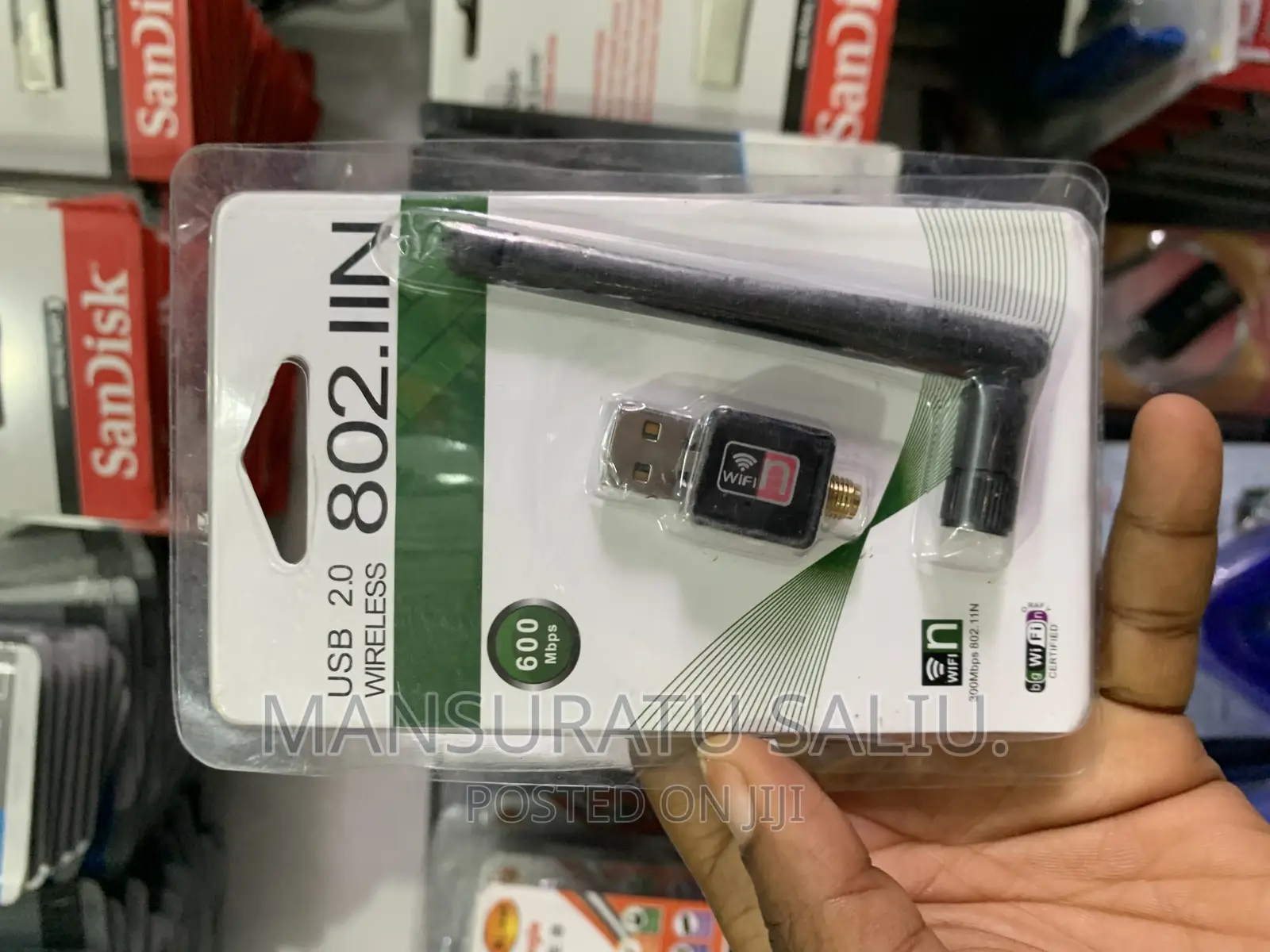 Usb MBPS Wifi 600mbps 802.11n