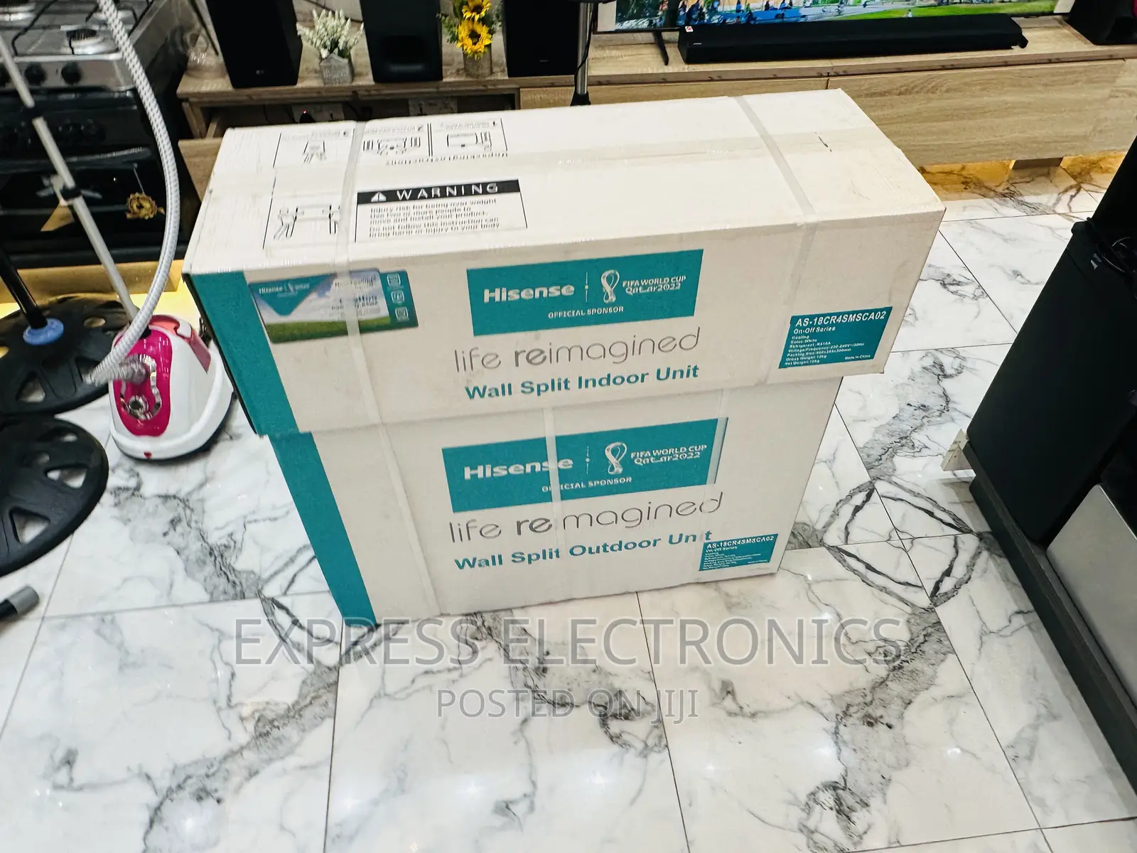 High Performance White Hisense Split 2.5hp