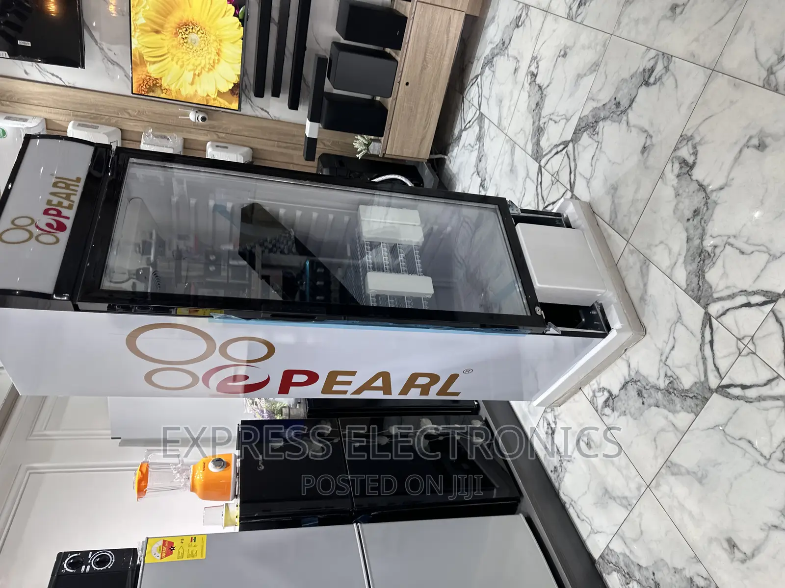 Grab Your Favorite  PVC 424-2b. Pearl Single Door Fridge