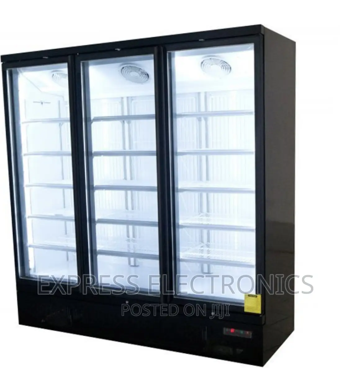 Quality New  PVC 150 3 Doors Pearl Fridge