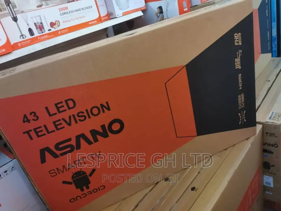 Asano 43” Smart Android 1080p Wi-Fi TV
