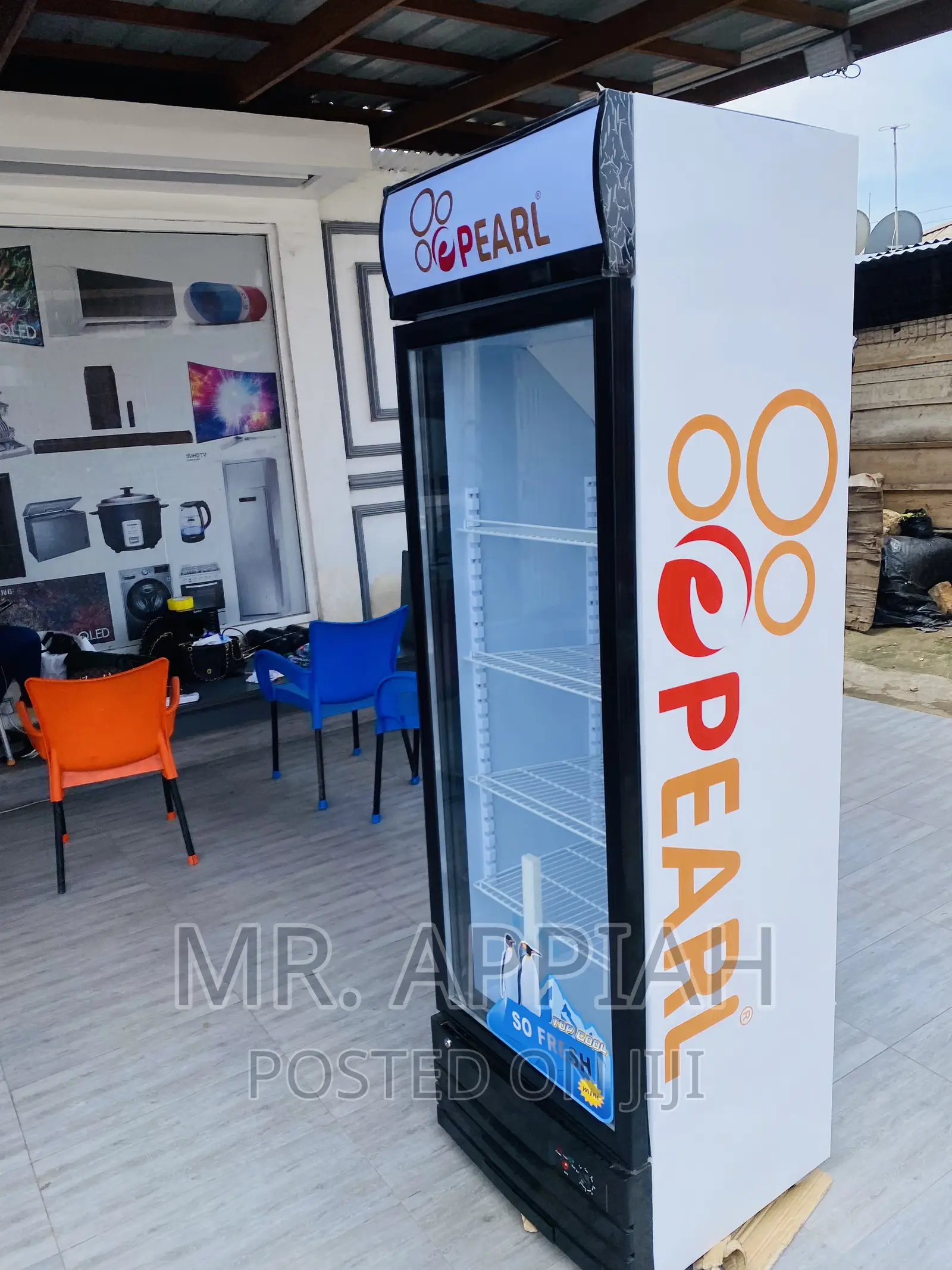 Purchase Original Pearl PVC28 ,178 Litres Display Fridge.