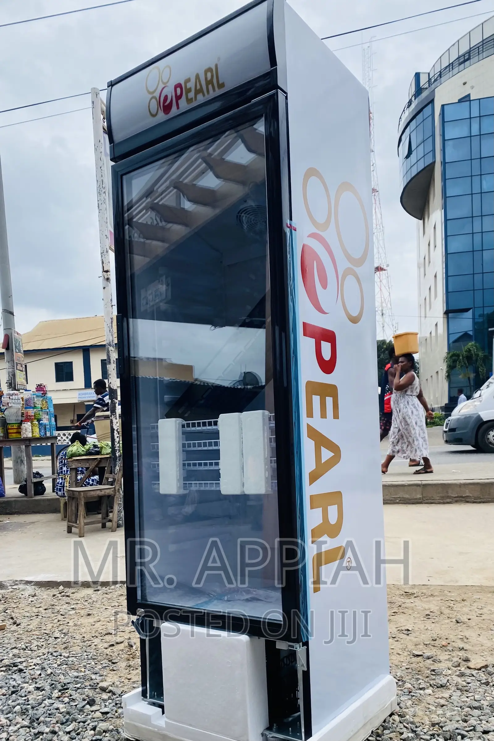 Fast Chilling Pearl Single Door Fridge(PVC 424-2B)White.