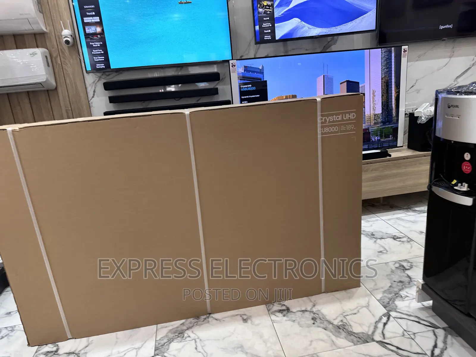 Experience Clear UHD Smart Samsung 75”Cu8000 For
