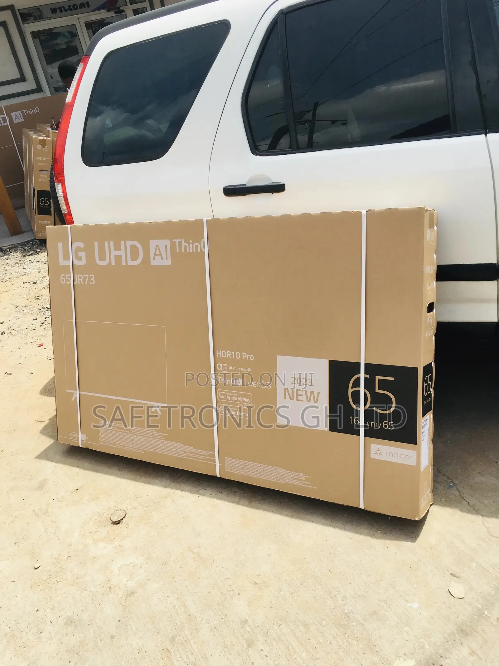 Ur73 Lg 65 Inches Glossy Led Electric Black Uhd Tv