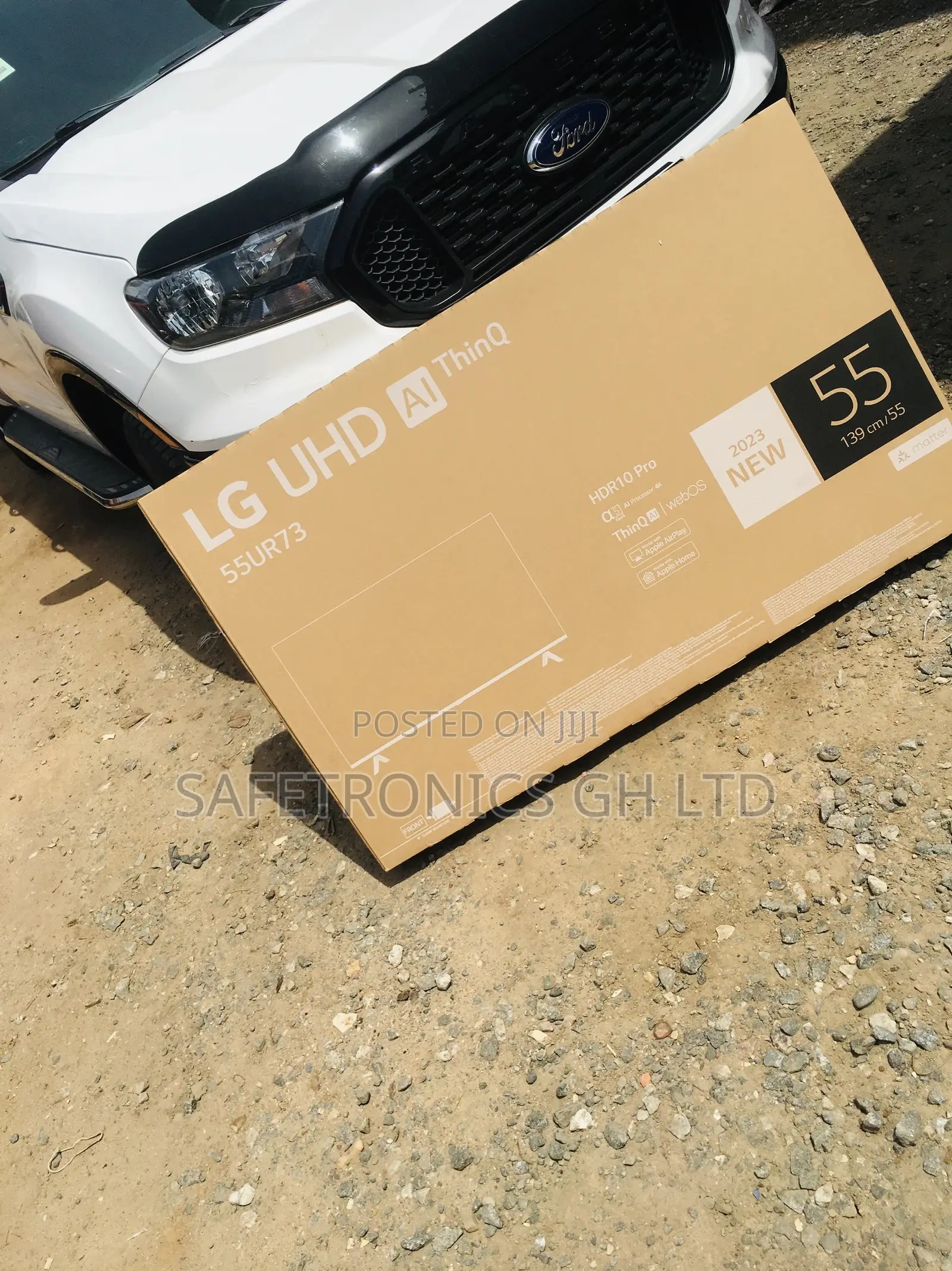 Lasting Ur73 55 Inches Glossy Led Smart Uhd Black Tv