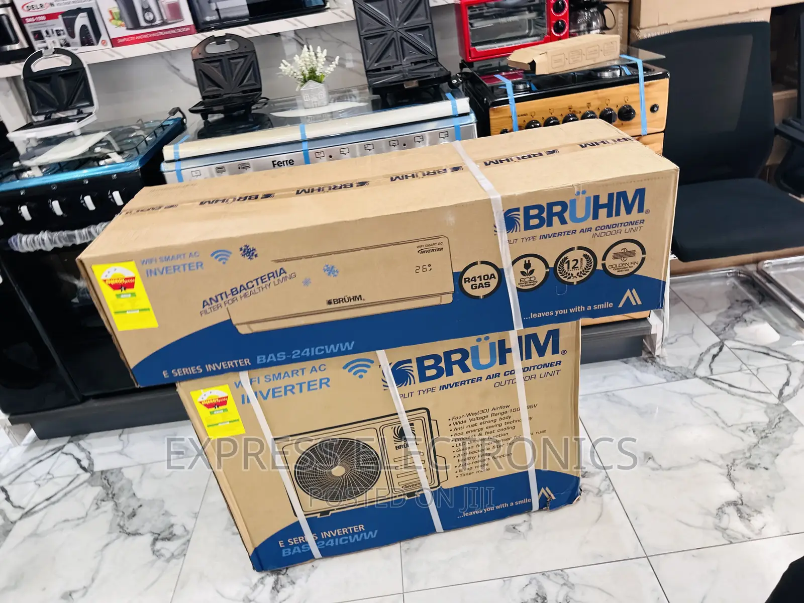 Escape Depressing Heat With Bruhm Split Inverter 2.5hp AC