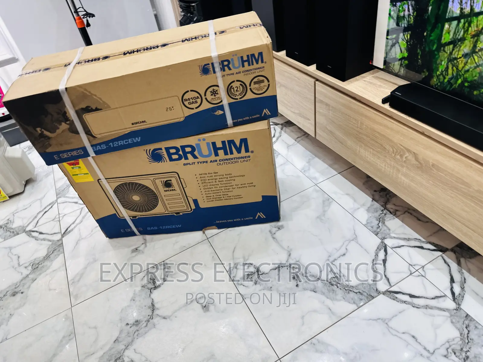 Stay Cool and Comfortable With Bruhm 1.5hp Split R410 Gas