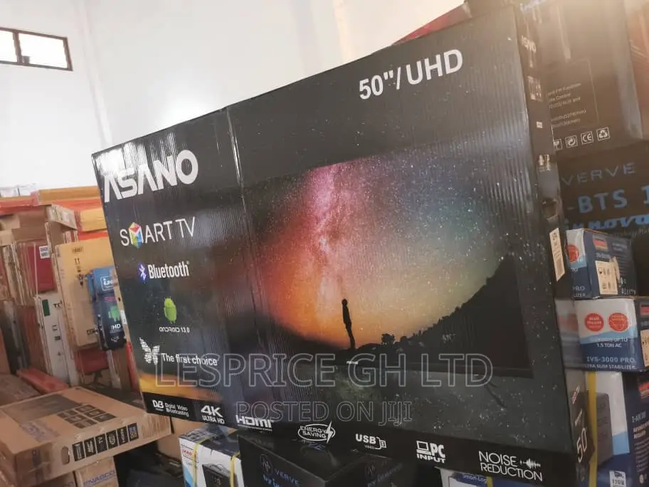 Asano 50” Smart Android True Color TV