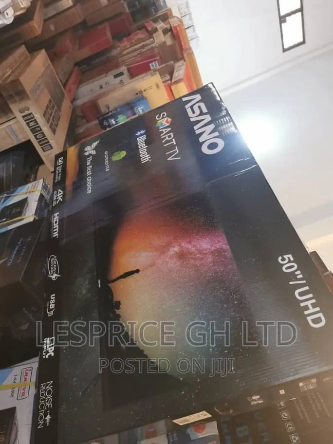 Frameless-Asano 50” Android Smart TV