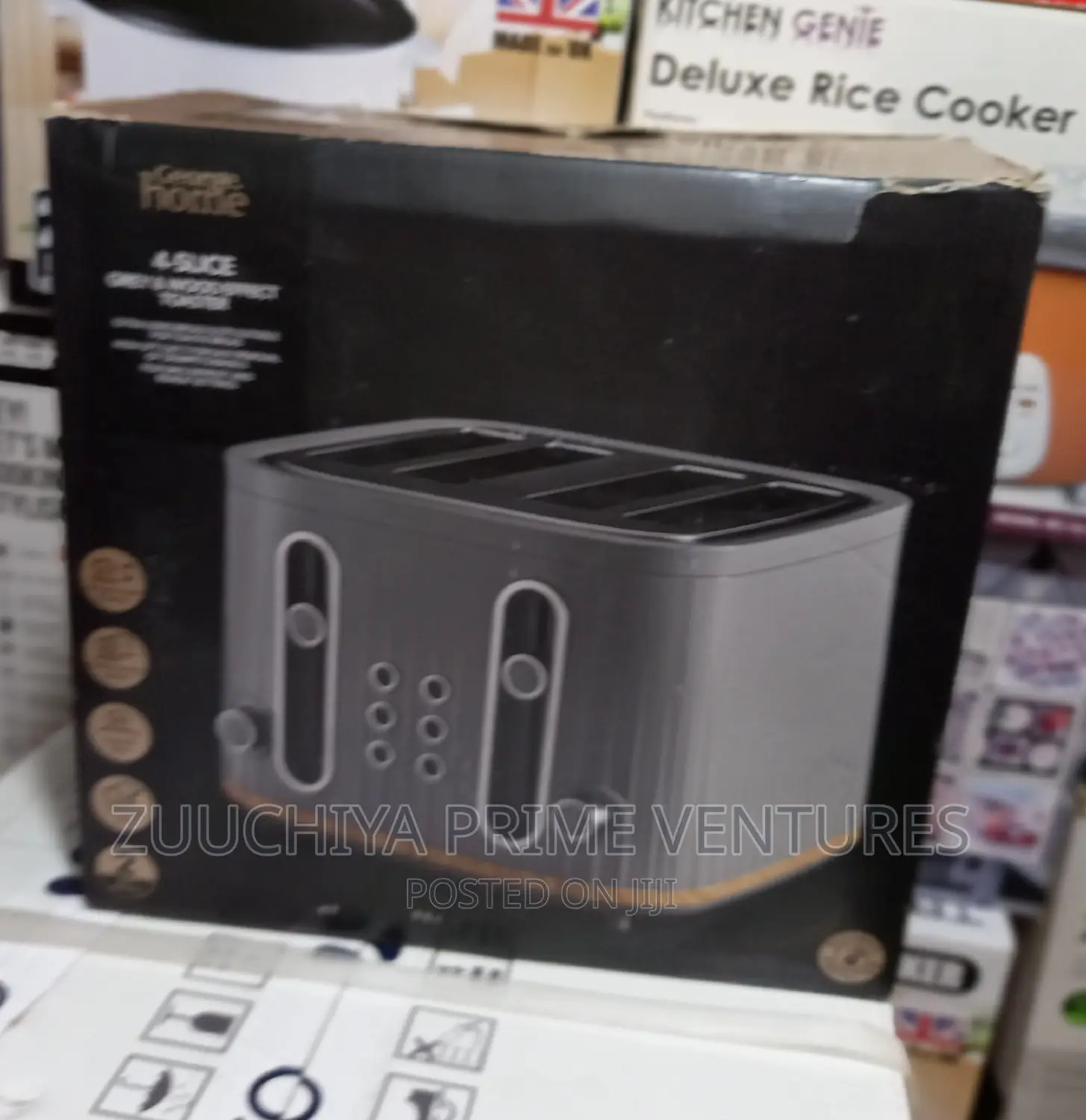 Slice George Home Grey Toaster From Uk