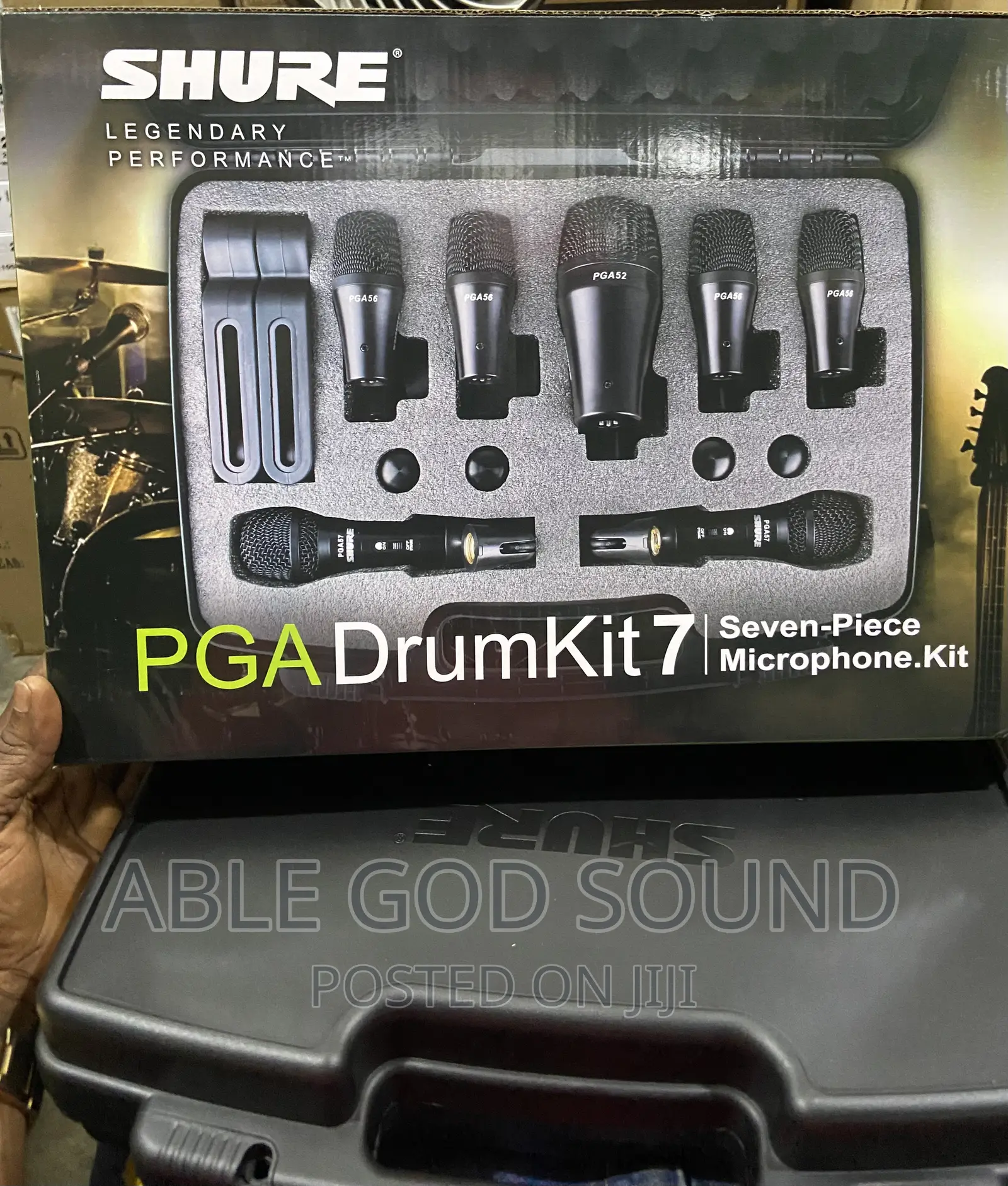 PGA Shure Drum KIT 7 Sets or Drums Microphone
