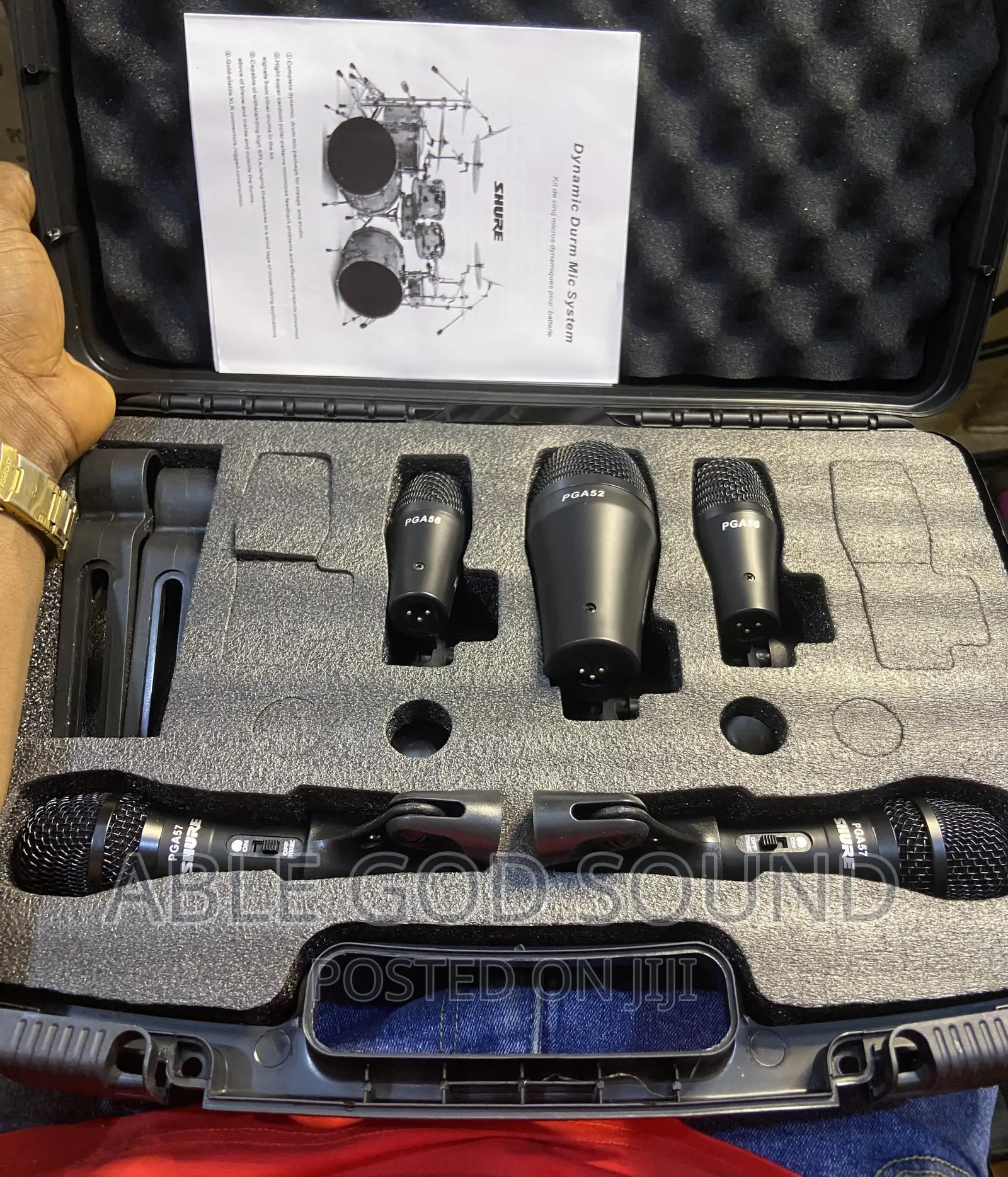 Shure 5 Sets Drums Microphone