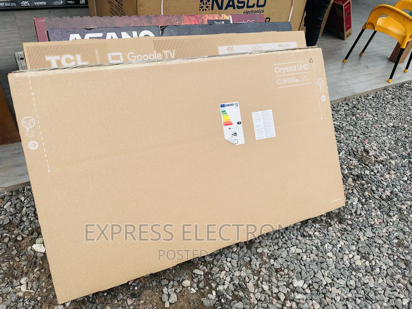 The Mega Screen Marvel Samsung UHD Smart 55”Cu7000 Tv