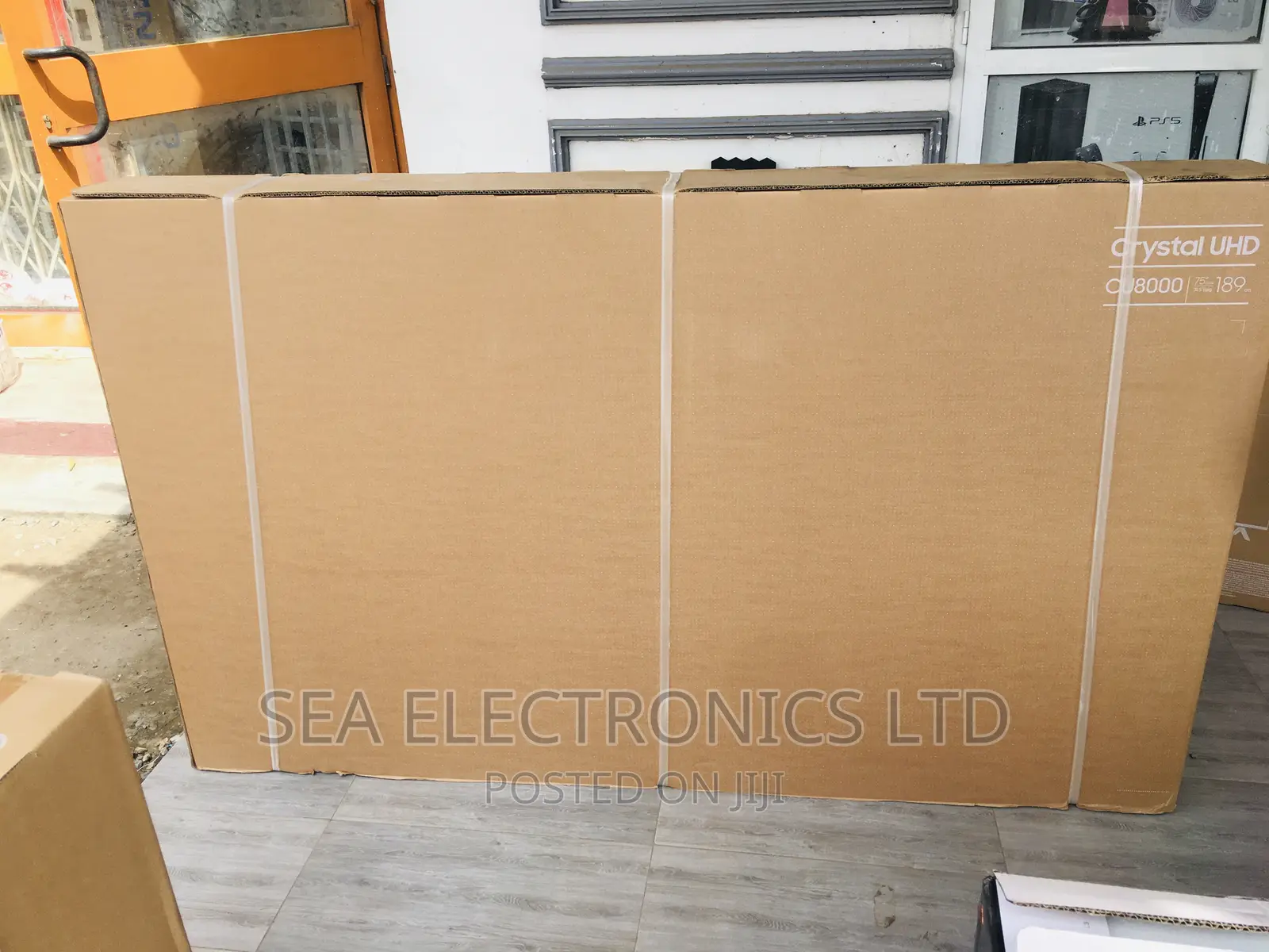 Samsung 75 Inch Crystal UHD Smart TV 2023 75CU8000 Black