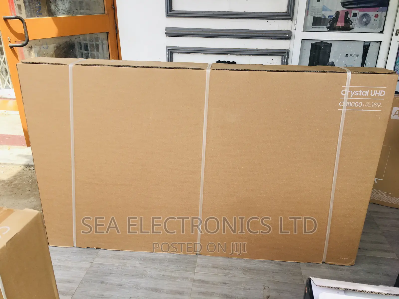 Samsung 75 Inch Crystal UHD Smart TV 2023 75CU8000 Black
