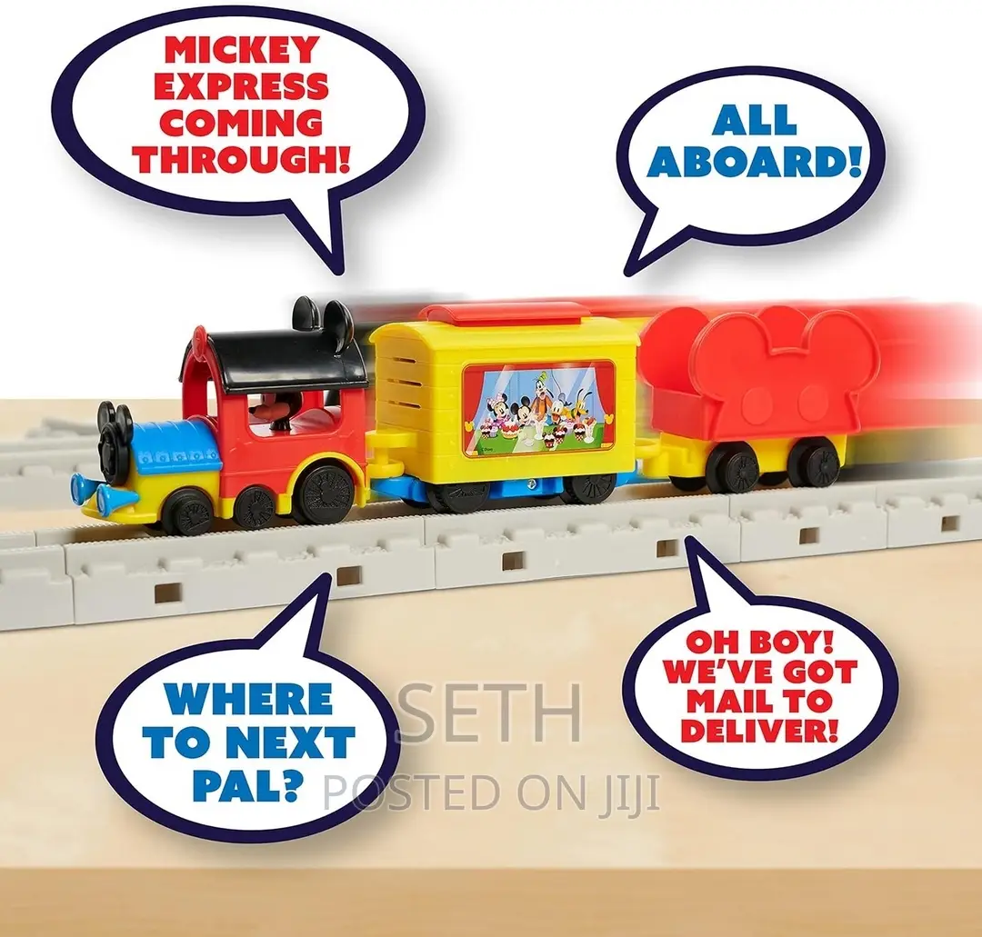 Chidren Kids Disney Mickey Mouse Around Town Track Set
