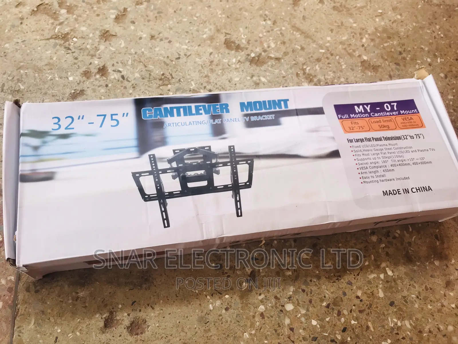 Efficient Cantilever Full Motion Tv Wall Mount for 32-75 In