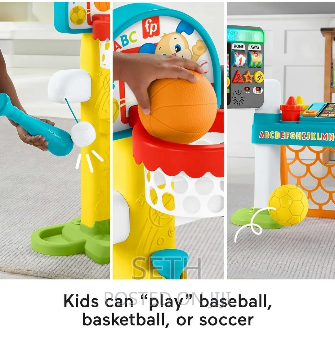 Children Kids Fisher-Price 4-in-1 Game Experience