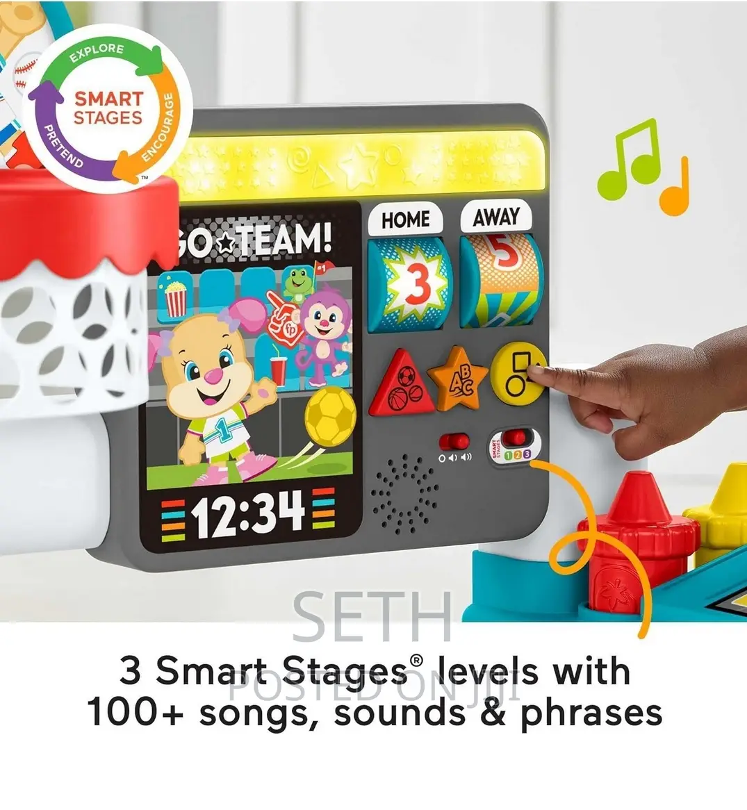 Children Kids Fisher-Price 4-in-1 Game Experience