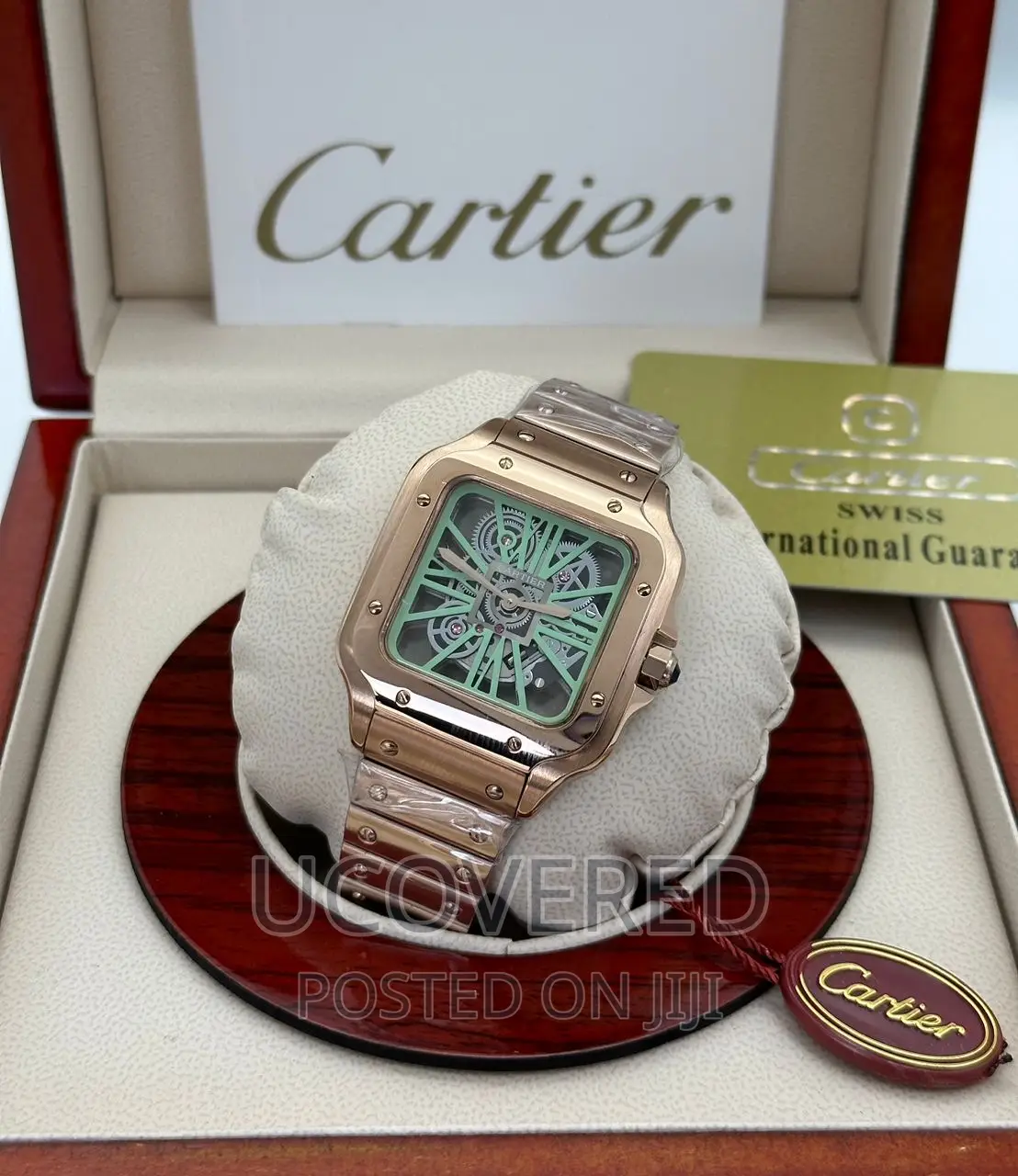 Cartier Santos Skeleton Watch