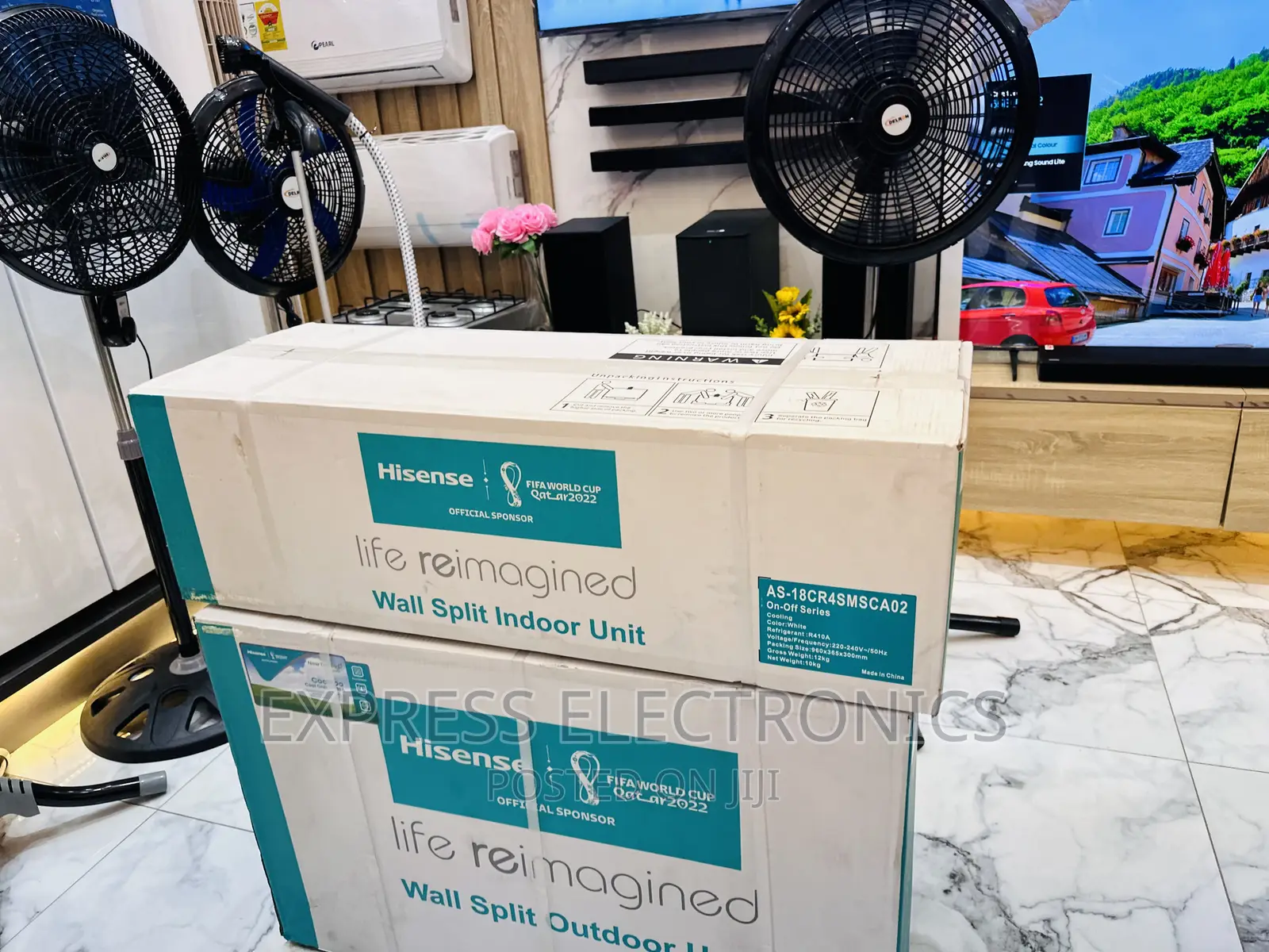 Efficient Saving Split Hisense R410 Gas 2.5hp AC