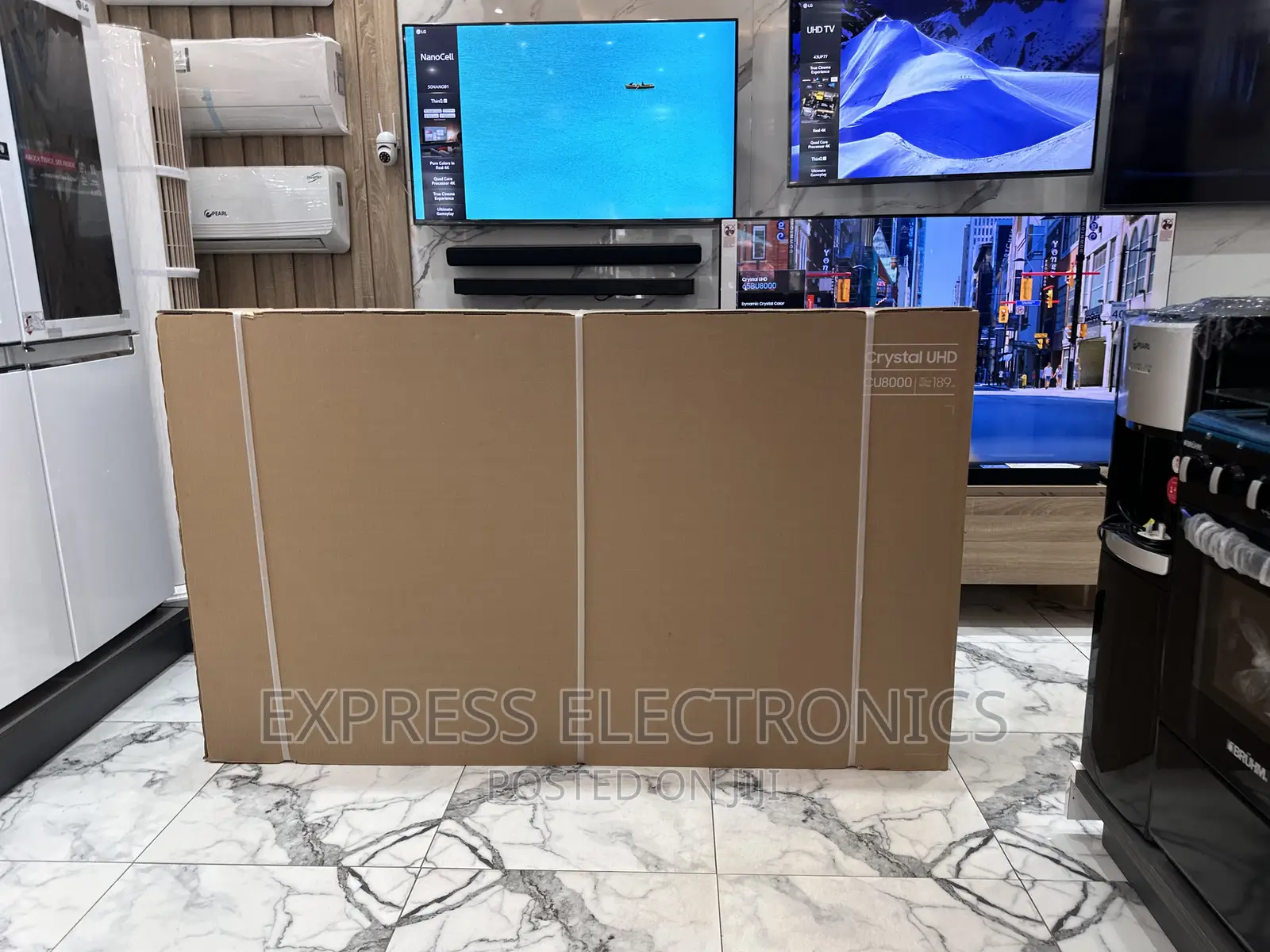 Fastest Cinematic UHD Smart Glossy Samsung 75”Cu7000