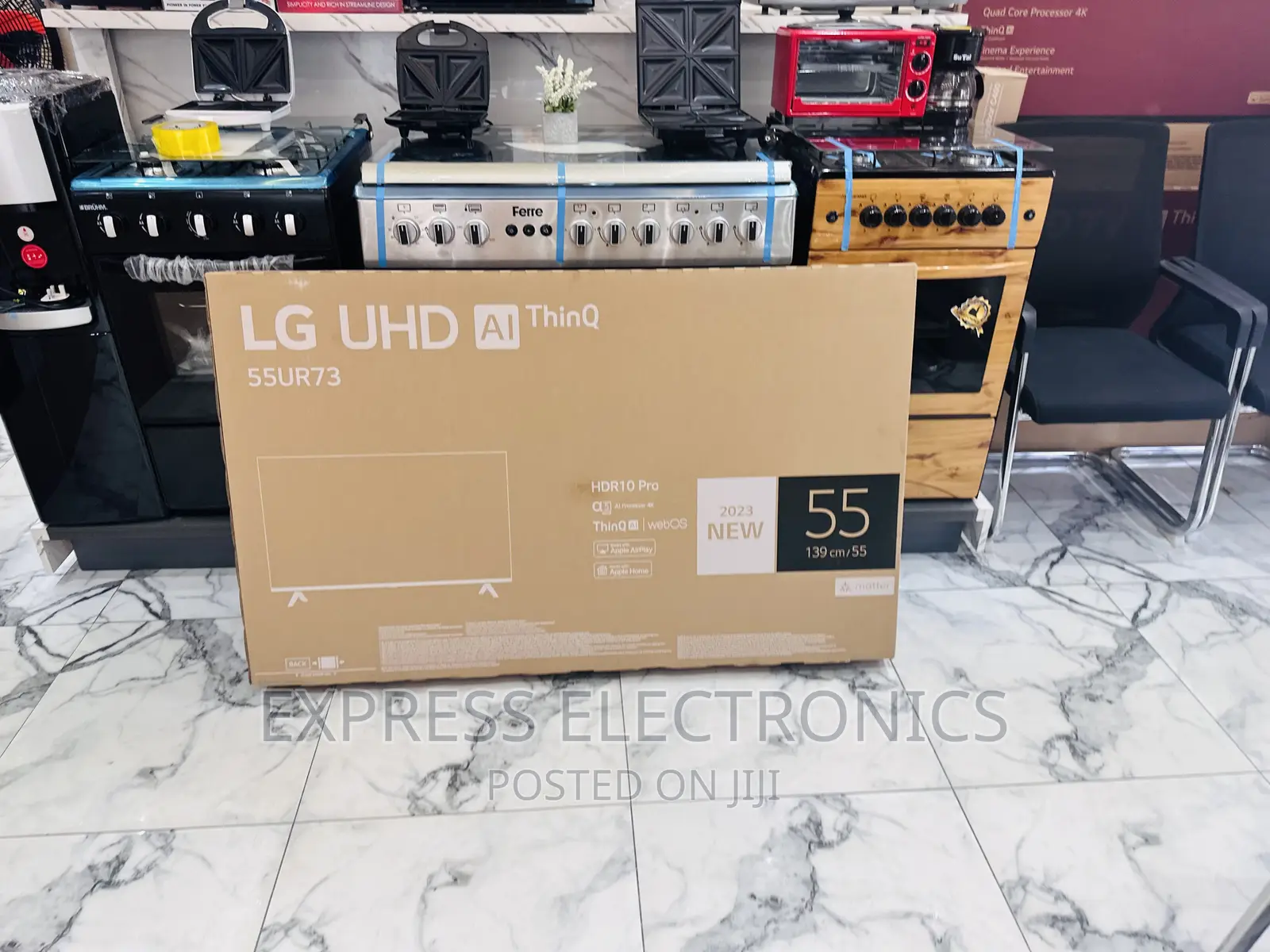Lg UHD Smart 55”UR7300 Glossy Tv Screen