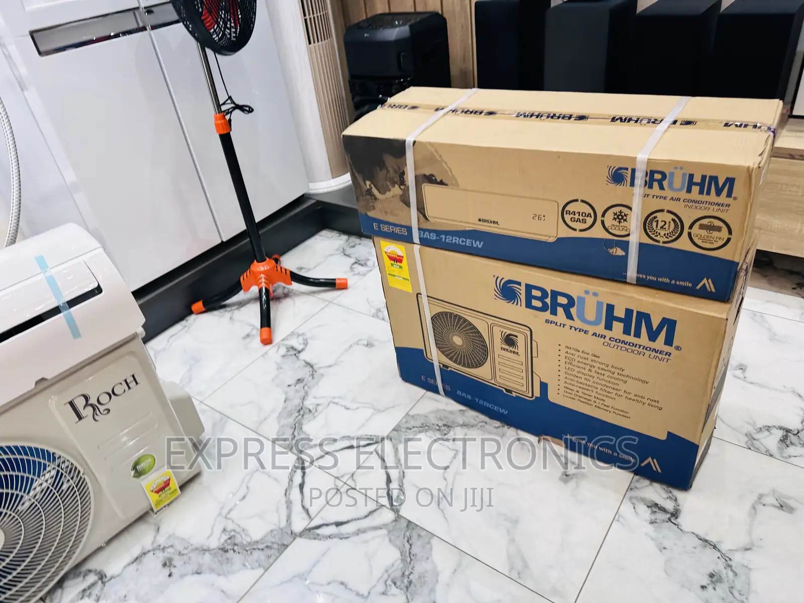 Auto Defrosting Bruhm Split R410 Gas 1.5hp